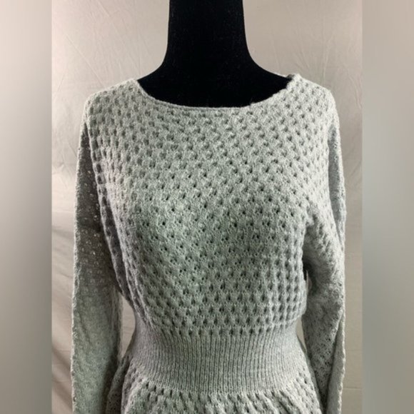 Corset Waist Sweater Dress - Picture 2 of 5